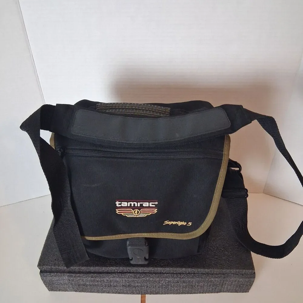Tamrac Super Light 5 Camera Bag With Shoulder Strap Black Padded